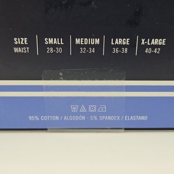 Nautica Boxer Briefs Six (6) Pack Size Small 5" Inseam Tagless Classic Fit NWT - Picture 16 of 16